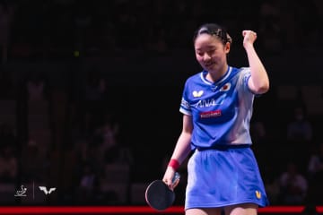 張本美和 過去2勝2敗のライバル大藤沙月に逆転勝ち！日本女子8強一番乗り【卓球 チャイナスマッシュ】