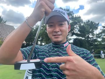 石川遼、今平周吾も興味津々のオデッセイ新作“レッドパター”　ゼロトルクだけでなく「やわらかい」新インサートや引っかけにくさも注目