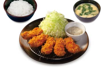 松のや「カキフライ定食」「アジフライ定食」が110円引きになるクーポンを配布