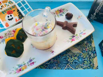 混ぜて、フライパンで湯煎するだけ「ホエー、豆乳入りプリン」なめらか〜
