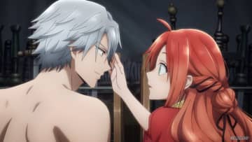 秋アニメ「悪食令嬢と狂血公爵」ガルブレイス公爵（CV.坂泰斗）に魔獣から救われたメルフィエラ（CV.中村カンナ）は…？第1話先行カット
