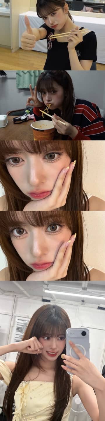 NiziU・リマ、ラーメンを食べる姿が「可愛すぎる」と話題に！上目遣いに胸キュン【PHOTO】