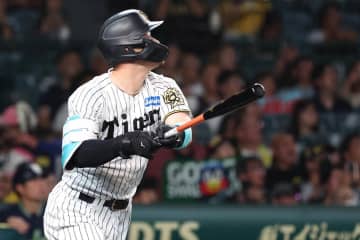 【阪神】佐藤輝明　１回犠飛でシーズン１００打点を達成