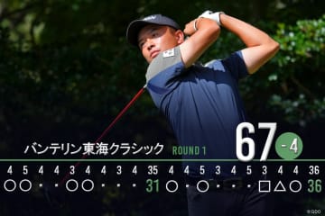 魔の16番で“暗転”も 岡田晃平が1打差3位発進