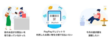 PayPayカードに「あとから分割」　1回払いをアプリで分割に