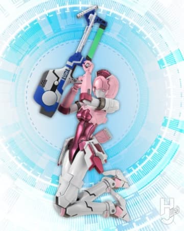 平成の名キット「レイキャシール エルノア Ver.APSY」が10月再販決定！3種の塗装でロボ娘らしく仕上げる【ファンタシースターオンライン】
