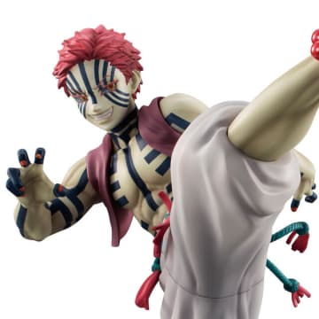 “やはりお前は鬼になれ杏寿郎”「鬼滅の刃」より「猗窩座」G.E.M.フィギュアが再販！力強く踏み込まれた台座が破壊力を物語る