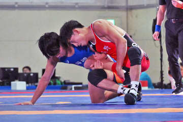 ＜レスリング＞【写真集】2025年国民スポーツ大会／決勝（成年男子フリースタイル）