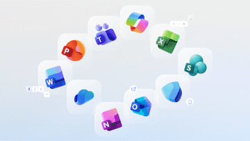 「Microsoft 365」（Office）アプリのアイコンが刷新 ～2018年以来、約7年ぶり／「Copilot」を加え、より“流動的なフォルム、鮮やかな色”に【やじうまの杜】