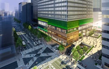 JR東日本ら、田町駅西口駅前の再開発に着手　旧森永プラザビルを建て替え
