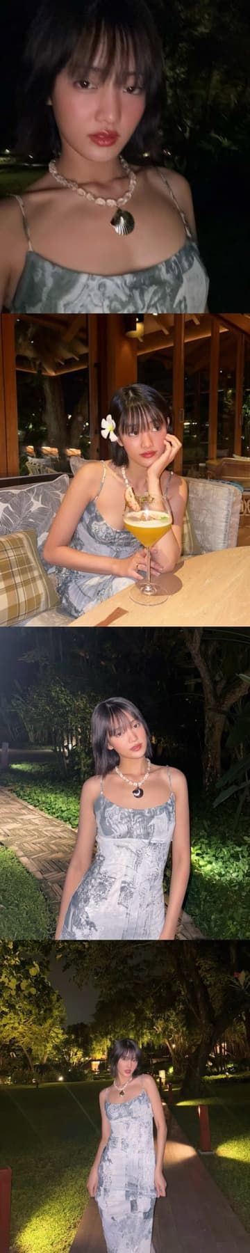 i-dle・ミンニ、胸元ざっくり大胆ワンピでリゾート満喫！小麦肌のヘルシーボディに釘付け【PHOTO】