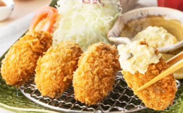 大戸屋「大粒牡蠣フライ」いよいよ発売！　広島県産の大粒牡蠣のジューシーで濃厚な味わい
