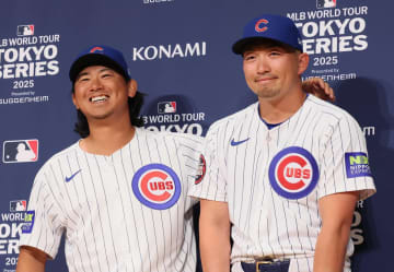 今永昇太＆鈴木誠也、カブスナインとシャンパンファイト！絶叫「GOカブスGO！」