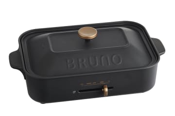 BRUNOコンパクトホットプレート　鋳物みたいなブラック