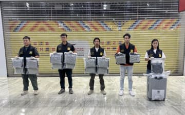 マレーシアからシンガポール経由でマカオへ大麻密輸…マレーシア人の運び屋の男逮捕