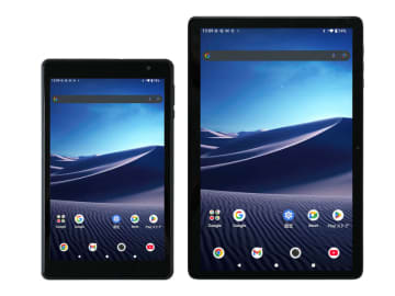 山善、1万円台の8型/10.1型Android 15タブレット