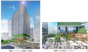 三井不動産・森永乳業・JR東日本、田町駅西口再開発を着工　森永乳業本社移転・アトレ出店へ