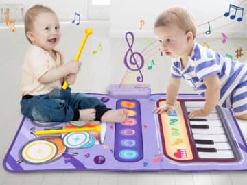 音と遊びで感性を育む♪親子で遊べる【ピアノマット】がAmazonでタイムセール中！
