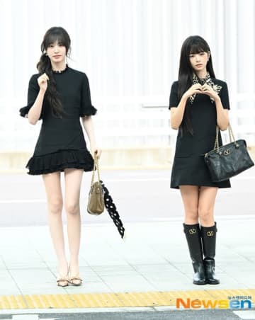 【PHOTO】IVE レイ＆リズ、ファッションショーのためフランスへ出国（動画あり）