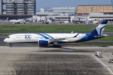 デルタ航空、A350「100周年特別塗装機」 10月4日に羽田空港へ飛来予定！