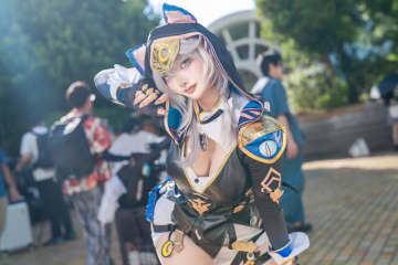 【コスプレ】猫っぽい表情に躍動感のあるポージングが魅力的！『崩スタ』サフェルのしなやかな美スタイルが可愛いすぎた【写真7枚】