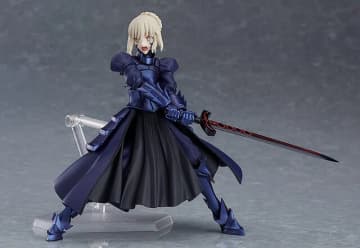 『Fate』シリーズより「セイバーオルタ」「“赤”のセイバー」の可動フィギュアが再販へ―艶やかな甲冑の光沢が映える