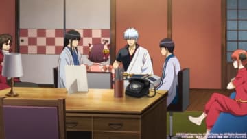 対戦型麻雀ゲーム『雀魂-じゃんたま-』×『銀魂』コラボアニメが公開　12分間の大ボリュームアニメで一姫と銀さんたちが対局
