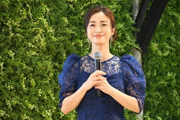 上戸彩「東京にもこういう場がほしい」…１０年ぶりに大阪ガスの施設に登場