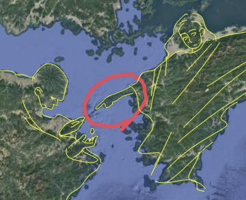 あなたは何に見えますか…？四国と九州の地形があるワンシーンに！？「天才です」「もうそれにしか見えない」とコメント続々