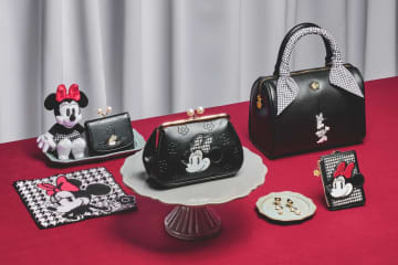 ミニーマウス×マリクワの新商品が大人かわいい！バッグやカチューシャ・ぬいぐるみなどレトロ感あふれるグッズが豊富に登場