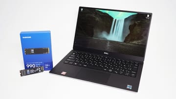 SSD換装レビュー読者プレゼント - 990 EVO Plus 1TB換装済み「DELL XPS 13 9305」-
