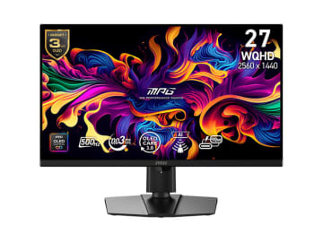 500Hz動作の26.5型WQHDゲーミングモニター「MPG 271QR QD-OLED X50」がMSIから