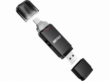 バッファローのポータブルSSDがAmazonプライム感謝祭でお買い得！　スティック型SSDの250GBモデルは1万2980円から