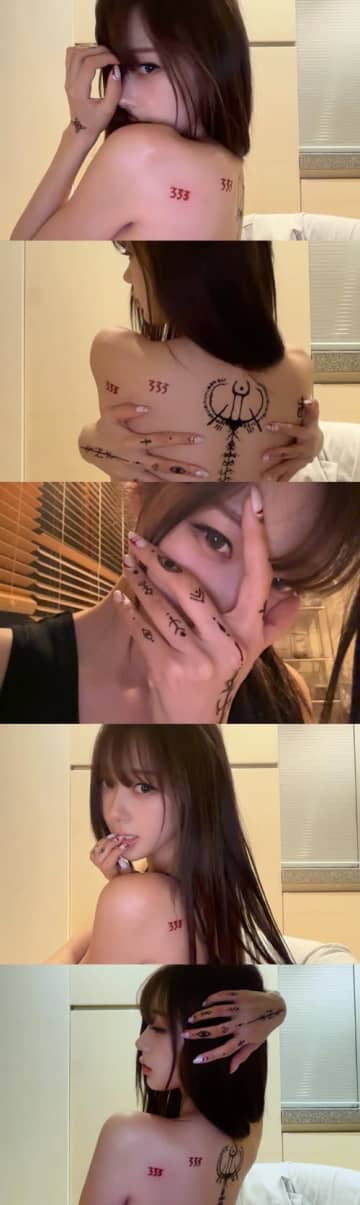 え、上着てない…？aespa・ジゼル、“タトゥー”びっしりの美背中露出SHOTにファン騒然【PHOTO】