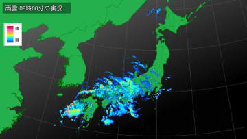 九州北部は大雨警戒