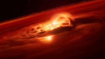太陽系外の浮遊惑星、観測史上最高速度で成長中　毎秒６６億トンのガス・塵を吸収