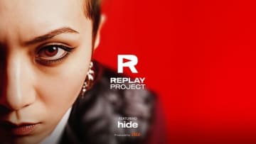 hide、動画チャンネル「REPLAY PROJECT Produced by au」第2弾に登場