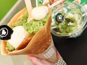 【ずんだスイーツが今熱い！】食感異なる2種のクレープが人気「ZUNDA ZUNDA 代官山店」シェイクやソフトクリームも