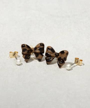 超可愛い♡【3COINS】トキメキ止まらない！「リボンピアス」