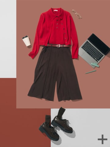 【全身GU】でこんなにオシャレ！ まるっと真似したい♡「きれいめカジュアルコーデ」