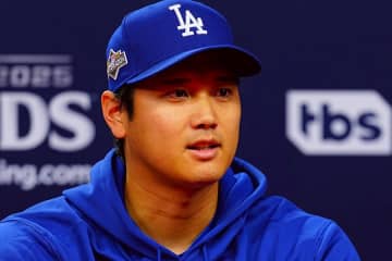 大谷好物は「本当にうまい」　PS初の二刀流前夜から話題一色、敵地に流れた“狂奏曲”