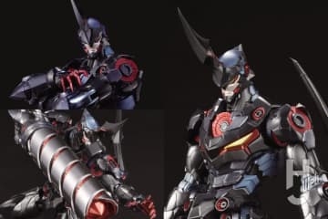 鉄機巧シリーズ最新作に漆黒のガンメン「ラゼンガン」が参戦！公式ストア限定特典の「ギガドリル」も撮りおろし写真でチェックだ！【天元突破グレンラガン】