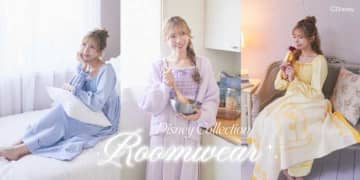 Areeam×Disney♡プリンセス&ミッキー初ルームウェアが登場