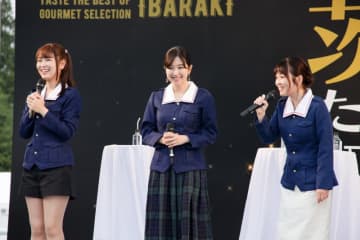 茨城舞台の「ガールズ＆パンツァー」声優陣が茨城に恩返し？駒沢オリンピック公園で茨城グルメを堪能！