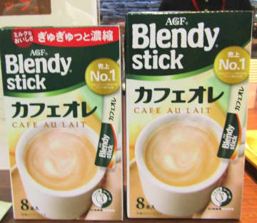 味の素AGF「ブレンディ」スティックに「ミルク入りの飲み物」の好機到来　全品種刷新しミルク感を向上　カロリーと脂質は低減