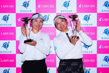 有村智恵＆堀奈津佳ペアが大接戦制しV　イ・ボミも参戦「大会がずっと続いてくれたら」【エイジェック LADYGO カップ in とちぎ】