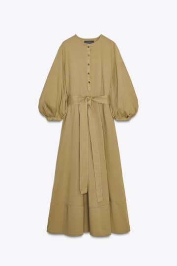 【ZARA】1枚で即コーデ完成♡「優秀ワンピ」