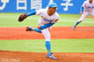 p【野球】先発・渡辺和が攻略され敗戦…東大に勝ち点献上の危機／東京六大学野球秋季リーグ戦 東大１回戦　＠明治神宮野球場/p