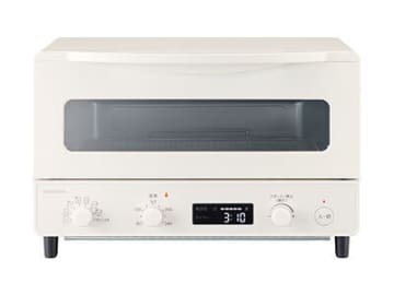 小泉成器、温度センサーで好みの焼き色に自動調節できる「オーブントースター」