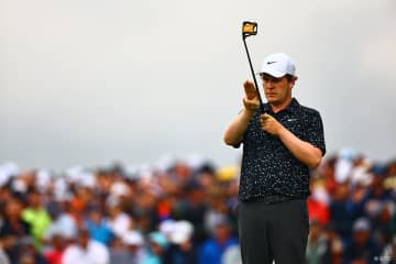 54ホール短縮を決定 強風で第3ラウンド開始できず